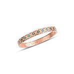 Söğütlü Silver SGTL10160ROSE Gümüş Kilim Bilezik