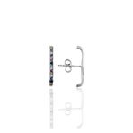 Söğütlü Silver SGTL10181 Renkli Taşlı Style Gümüş Küpe