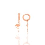 Söğütlü Silver SGTL10362 Flamingo Gümüş Küpe