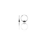 Söğütlü Silver SGTL11279 Gümüş 14 Mm Işlemeli Halka Küpe