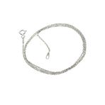 Söğütlü Silver SGTL6362 Rodyumlu Kadın Kolye Zinciri