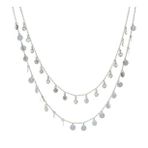 Söğütlü Silver SGTL6397 Zirkon Taşlı ve Pullu Kadın Kolye