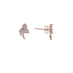 Söğütlü Silver SGTL8681 Gümüş Zirkon Taşlı Minik Çiçek Küpe