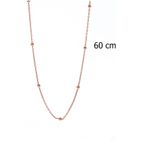 Söğütlü Silver SGTL8731 60 cm Top Kadın Zincir Kolye