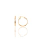 Söğütlü Silver SGTL9643 Rose 19 mm Şarnel Halka Gümüş Küpe