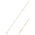 Söğütlü Silver SGTL9670GOLD Altın Rengi Top Kadın Gümüş Bileklik