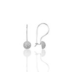 Söğütlü Silver SGTL9938 Çengelli Yarım Top Gümüş Küpe