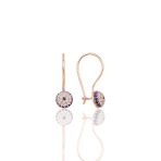 Söğütlü Silver SGTL9938ROSE Gümüş Küpe
