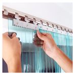 Soğutma için PVC Kapı Şeritleri, 2 mm Mavi Perdeler Soğuk Dolaplar, Depolar, Catering, Soğutucular, Dondurucular için, Renk Özelleştirilebilir: 2 mm, Boyut: 0,9 x 2,5 m