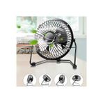 Soğutucu Serinletici Pervaneli Masaüstü Küçük Ayaklı Vantilatör Klima USB Fan Metal Fan - Renkli
