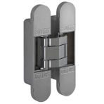 SOHO 3 D GİZLİ GÖMME AYARLI KAPI MENTEŞESİ MAT KROM 135 * 28 MM.