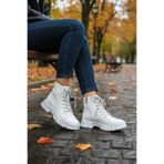 SOHO Beyaz Kadın Bot & Bootie 21139
