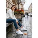 SOHO Beyaz Kadın Sneaker 20359