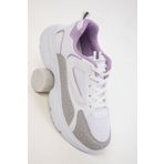SOHO Beyaz-Lila Kadın Sneaker 20413