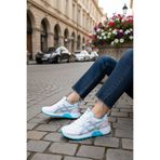 SOHO Beyaz-Mavi Kadın Sneaker 20654