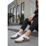 SOHO Beyaz-Siyah Kadın Sneaker 21249