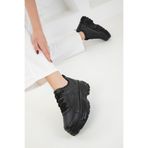 SOHO Siyah-Siyah Kadın Sneaker 19729
