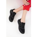SOHO Siyah-Siyah Kadın Sneaker 20626