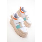 SOHO Ten-Beyaz-Orange Kadın Sneaker 20719