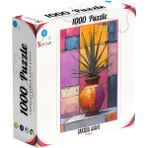Soi Craft 1000 Parça Puzzle Saksıda Agave Bitkisi Modern Sanat