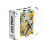 Soi Craft 1000 Parça Puzzle, Sarı Çiçekler ve Kuş Temalı