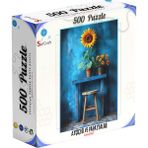 Soi Craft 500 Parça Puzzle Ayçiçeği ve Papatya Sanatsal