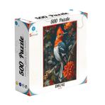 Soi Craft 500 Parça Puzzle Kuş ve Çiçek Temalı