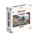 Soi Craft Çiçekli Sakin Balkon Temalı 1000 Parça Puzzle