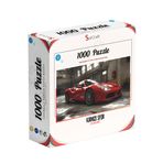 Soi Craft Kırmızı Spor Araba, 1000 Parça Puzzle