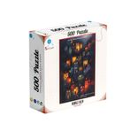 Soi Craft Renkli Evler Temalı Puzzle, 500 Parça