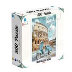 Soi Craft Roma Kolizeum 500 Parça Puzzle Nostaljik Vespa Temalı