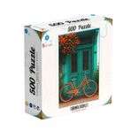Soi Craft Turuncu Bisiklet Temalı 500 Parça Puzzle, 33x48 cm, 2 cm Parça Kalınlığı, UV Korumalı