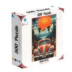 Soi Craft Vintage Araba Temalı Puzzle, 500 Parça