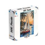Soi Craft Yelkenli Tekne Manzaralı Puzzle, 500 Parça,
