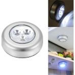 Soi Home Gardrop - Çekmece - Dolap Köşe Aydınlatıcı Kablosuz Pilli LED Spot Mutfak Lamba Stick - Çok Renkli