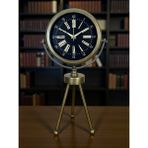 Soi Home Zentime Eskitme Vintage Üç Ayaklı Duvar Saati - Çok Renkli - Standart - Düz