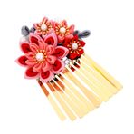 SOIMISS 1 Adet Rüzgar Çiçek Saç Tokası Çiçek Saç Aksesuarları Trendy Aksesuarlar Çiçek Saç Aksesuarları Çiçek Saç Tokası Inci Boncuk Saç Tokası Japon Tarzı Saç Tokası Yaratıcı Saç Tokası