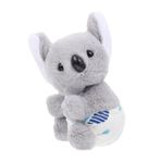 SOIMISS 1 Bilgisayar Koala Çanta Süsleri Sırt Çantası Kolye Güzel Koala Şekli Kolye Peluş Bebek Kolye Hayvan Çanta Anahtarlık Çantalar Çocuk Süper Yumuşak Kısa Peluş Sırt Çantası Askısı