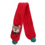 SOIMISS 1 Bilgisayar Noel Çocuk Atkısı Noel Boyun ısıtıcısı Çocuklar Yaka Eşarp Şal Çocuklar Tatil Bandanaları Eşarp Kostümleri Polyester Kış Yürümeye Başlayan Çocuk