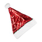 SOIMISS 1 Bilgisayar Pullu Noel Baba Şapkası Payet Noel Baba Şapkası Yenilik Noel Şapka Tatil Kostümü Şapka Noel Bere Noel Baba Kostüm Şapka Noel Şapkası Kısa Peluş Noel Topları Payetler