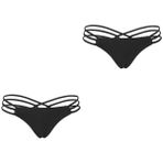 SOIMISS 2 Adet düşük belli iç çamaşırı yüksek belli tanga üçgen bikini kadınlar bayan mayo kadın iç giyimi bayan tanga iç çamaşırı külot için kadın bikini iç çamaşırı geçmek kayış Özlemek
