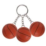 SOIMISS 3 Parça Voleybol Anahtarlık Topları Kolye Anahtarlık Futbol Anahtarlık Okul Karnaval Çanta Kolye Kadınlar Için Anahtarlıklar Gidiyor Anahtarlık Beyzbol Özlemek Plastik Doldurucu
