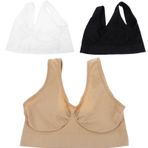 SOIMISS 3 Parça yoga spor sutyeni kadınlar için artı boyutu sütyen iç çamaşırı sporcu sütyeni Tank üstleri iyi spor atletleri spor sütyen yelek dikişsiz fitness ekipmanları Bayanlar Naylon