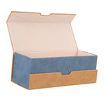 SOIMISS Çift amaçlı Gözlük Kabı Erkek Gözlükleri Erkekler Için Gözlük Kılıfı Kahverengi Güneş Gözlüğü Kontakt Renkli Lensler Erkekler Gözlük Kontakt Lens Kutusu Seyahat Sert Pu