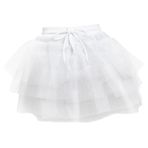 SOIMISS Kız Çocuk Elbise ?ün ?i?ek K?z Petticoat Desenkirt Crinoline ?i?ek K? I?in Fi?ler Gelinlik Crinoline 35 Cm Jüpon Kı Kız Bebek Elbise
