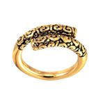 SOIMISS Retro Erkek Yüzükleri Vintage Yüzükler Dekoratif Halka Çiftler Için Söz Yüzükleri Kostüm Yüzükleri Komik Altın Yüzük Erkeklerin Titanyum Çelik Halka Giyim Aşıklar Açık Konuşma
