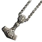 SOIMISS Thor'Un Çekiç Kolye Hip Hop Takı Erkek Kolye Paslanmaz Çelik Kolye Viking Charm Kolye Viking Takı Erkekler Için Erkekler Için Kolye Kolye Paslanmaz Çelik Aksesuarlar