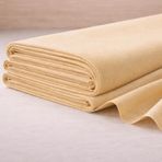 Soimoi 2 metre uzunluğunda, 56 inç genişliğinde, 60x60 mm ebatlarında, hafif, bej renkli pamuklu cambrik kumaş Kurti, bluz, çocuk giyimi, tunik, elbise ve yazlık kıyafetler için uygundur