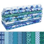 Soimoi 9 Parça%100 Pamuklu Baskılı Kapitone Kumaş Demeti, 18"x22" Kendin Yap Kumaş Malzemeleri Kapitone Yama İşi, Dikiş Projesi İçin Baskılı Kumaş Parçası, Yama İşi ve El Sanatları