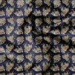 Soimoi Ocean Print - Mavi, Viskon Rayon Kumaş Malzemesi - 42 İnç Genişliğinde, 1 Yard, Elbiseler, Bluzlar, Etekler, Pijamalar, Çocuk Giyim için Dikişsiz Malzeme